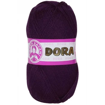1 Adet Dora El Örgü İpi Yünü 100 gr 061 Mürdüm