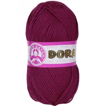 1 Adet Dora El Örgü İpi Yünü 100 gr 103 Mürdüm