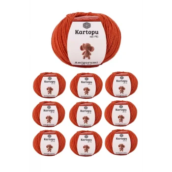 10 Adet Amigurumi El Örgü İpi 50gr 269