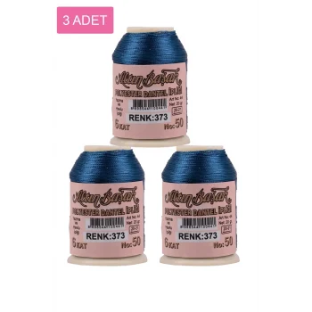 3 Adet Altınbaşak Oya ve Dantel İpi 20 gr - Royaleks - No: 373