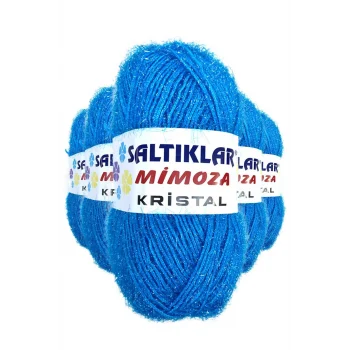 5 Adet Mimoza Kristal Işıltılı Şal Patik Yelek İpi 03