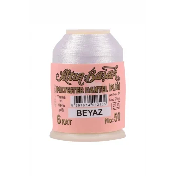 Altınbaşak Oya ve Dantel İpi 20 gr - Royaleks - No: BEYAZ
