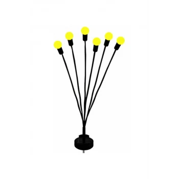 Bahçe Çiti 6lı Renkli Güneş Enerjili LED Lamba ROYALEKS-1085