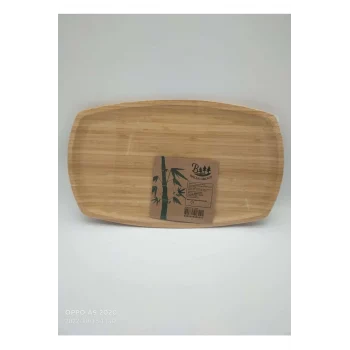 Bambu Kayık Sunum 33x20 Cm Royaleks-BLS KYK3320