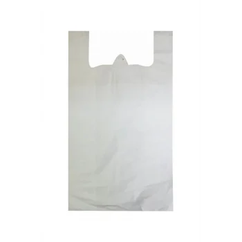 Beyaz Atlet Poşet Küçük Boy 25x45 cm Takriben 110 Adet 1 Kg