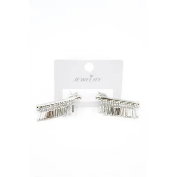 Çubuk Sallantılı Küpe - Gümüş