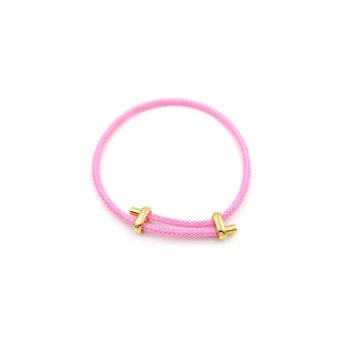 İp Bileklik - Pembe