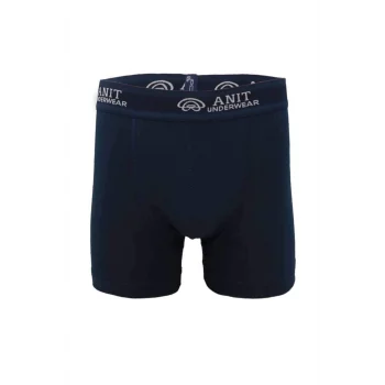 Kısa Paça Likralı Erkek Boxer Siyah - 1115A