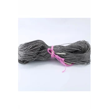 Koyu Gri Renk Çile Kağıt İp Çanta Ipi Supla Ipi  No:53 - (550-600 gr)