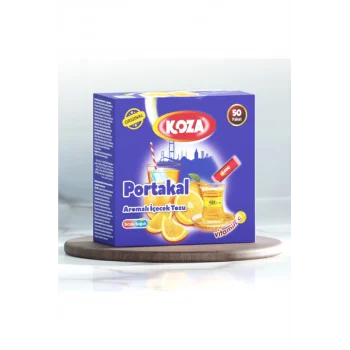 Koza Tek İçimlik Portakal Aromalı Toz İçecek 50li