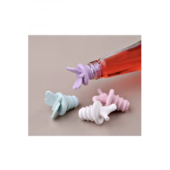 Kuş-Kelebek Şekilli Şişe Yağdanlık Tıpası 1 Adet Royaleks-50808