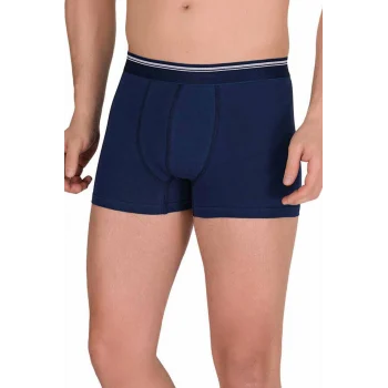 Likralı Erkek Boxer Şort Lacivert 1097B