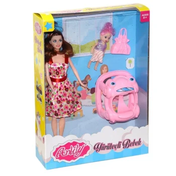 Mey İthalat® 02413 Oydaş, Anlily Yürüteçli Bebek / +3 yaş