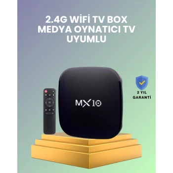 Mey İthalat® 2 GB RAM 8 GB Hafıza 4K Video Destekli Android Medya Cihazı