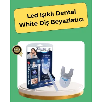Mey İthalat® 20 Dakikada Hızlı Etkili Diş Beyazlatıcı Cihaz