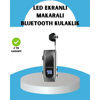 Mey İthalat® 20 Dakikada Hızlı Şarj – Titreşimli Uyarılı Kablosuz Kulaklık