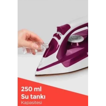 Mey İthalat® 2200W Seramik Kaplama Estetik Tasarımı 360 Derece Dönebilir Kablosu