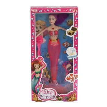 Mey İthalat® 267 Müzikli ve Işıklı Deniz Kızı -Efetoys