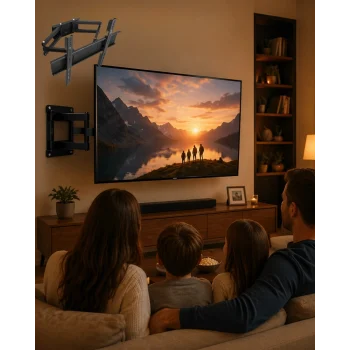 Mey İthalat® 32 55 İnç Ayarlanabilir TV Askı Aparatı Güçlü  Duvar Tipi Askı