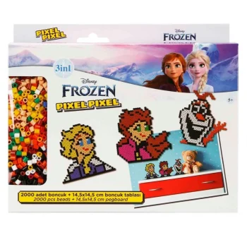 Mey İthalat® 3in1   Pixel Pixel Boncuk Aktivite ve Oyuncak Seti S00005168