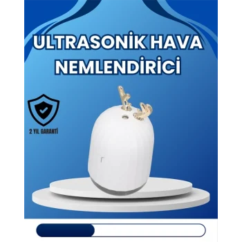 Mey İthalat® 4–8 Saat Çalışma Süreli USB Portatif Masa Nemlendirici