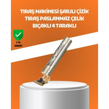Mey İthalat® 4 Başlıklı Suya Dayanıklı Saç Kesme Makinesi