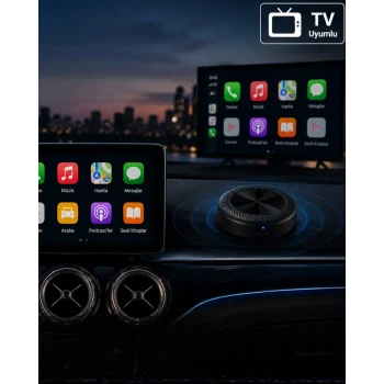 Mey İthalat® 4GB 64GB CarPlay Android Auto Destekli 4G Sim Kartlı Akıllı Multimedya Kutusu