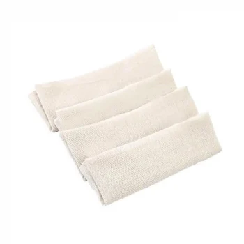 Mey İthalat®  4lü Bürümcük Mendil 802 Ekru