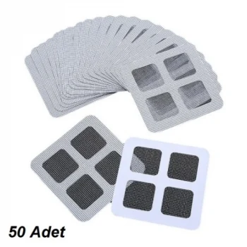 Mey İthalat® 50 Adet Banyo Gider Süzgeci, Sineklik Tamir Kiti