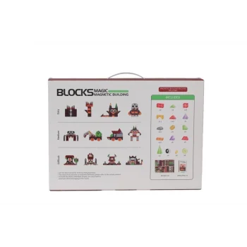 Mey İthalat® 66011 MANYETİK PUZZLE 122 PARÇA