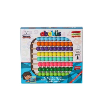 Mey İthalat® 8455 Ahşap Abaküs