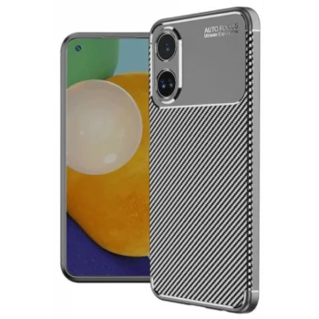 Mey İthalat®   A60 Kılıf Auto Focus Karbon Kapak - Gri