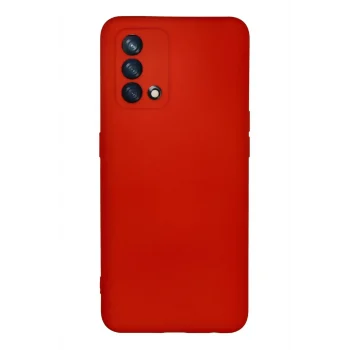 Mey İthalat®   A74 4G Kılıf Nano içi Kadife Silikon - Kırmızı
