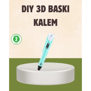 Mey İthalat® ABS ve PLA Filament Destekli 3D Yazıcı Kalem