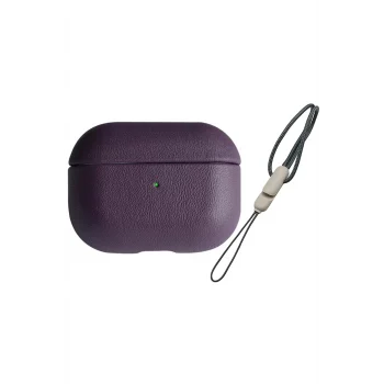 Mey İthalat®   Airpods 3 (3.nesil) 405 Deri Kılıf - Mor