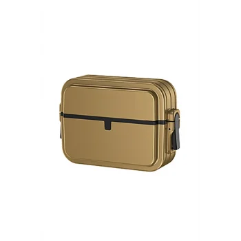 Mey İthalat®   Airpods Pro 2 (2.nesil) 404 Kilitli Kılıf - Gold