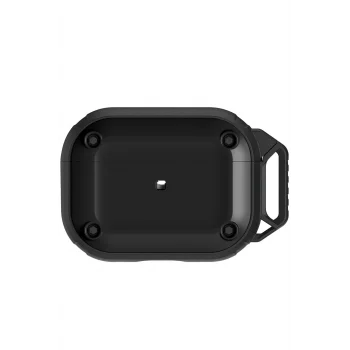 Mey İthalat®   Airpods Pro 2 (2.nesil) Asgard Kılıf - Siyah