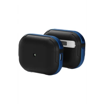 Mey İthalat®   Airpods Pro 2 (2.nesil) MO-A8 Armor Kılıf - Lacivert