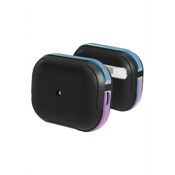 Mey İthalat®   Airpods Pro 2 (2.nesil) MO-A8 Armor Kılıf - Rainbow