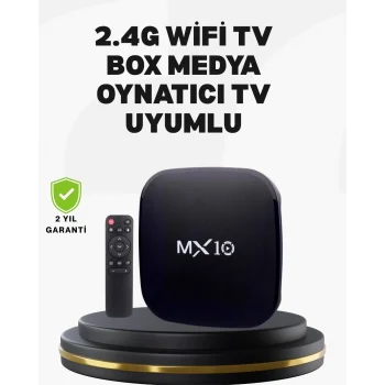 Mey İthalat® Android Tabanlı Akıllı Medya Oynatıcı – 4 Çekirdekli İşlemci, Ekran Yansıtmalı
