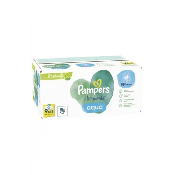 Mey İthalat®   Aqua Pure Islak Havlu Mendil 9Lu 432 Yaprak