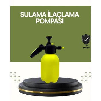 Mey İthalat® Araç Temizleme Püskürtücü 2L Basınçlı Bakır Nozullu Cila Sprey