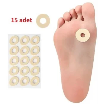 Mey İthalat® Ayak Nokta Pedi Sünger Yastık  15 li