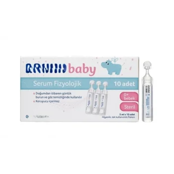 Mey İthalat® Baby Serum Fizyolojik 5 ml x 10 Flakon