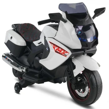 Mey İthalat® Babyhope 438A Akülü Motor 12V Beyaz XMX-316