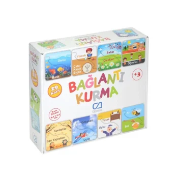 Mey İthalat® Bağlantı Kurma Eğitici Oyun Kartları