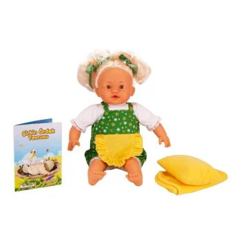 Mey İthalat®  Bebelou Uykudan Önce Bebeği Masal Anlatan Çirkin Ördek Yavrusu 40 cm.