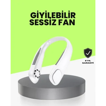 Mey İthalat® Bıçaksız Güvenli Tasarımlı Sessiz Boyun Fanı