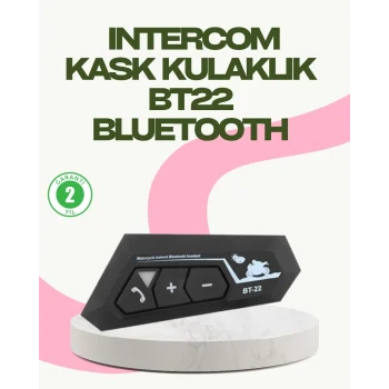 Mey İthalat® Bluetooth 5.0 EDR Kask Kulaklık Yüksek Ses Kalitesi ve Gürültü Önleme
