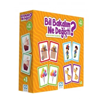 Mey İthalat® CA.5109 BİL BAKALIM NE DEĞİŞTİ
